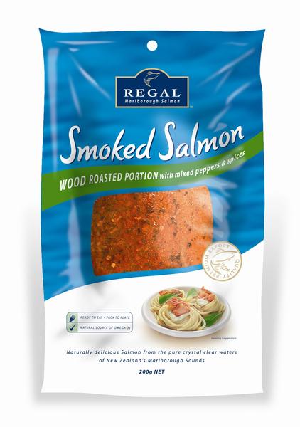 Regal Wood Roasted Salmon 200g - Mixed Peppers & Spices